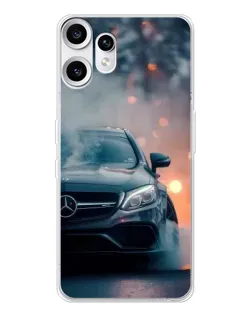 Чохол для Nothing CMF Phone 2 Pro з картинкою «Mercedes — нічне місто» Чохол для Nothing CMF Phone 2 Pro з картинкою «Mercedes — нічне місто»
