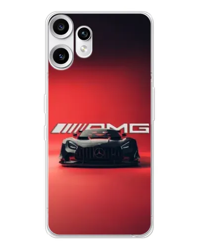 Чехол для Nothing CMF Phone 2 Pro с картинкой «Mercedes AMG — красная линия» Чехол для Nothing CMF Phone 2 Pro с картинкой «Mercedes AMG — красная линия»
