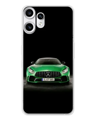 Чехол для Nothing CMF Phone 2 Pro с картинкой «Mercedes — неоновый лого» Чехол для Nothing CMF Phone 2 Pro с картинкой «Mercedes — неоновый лого»