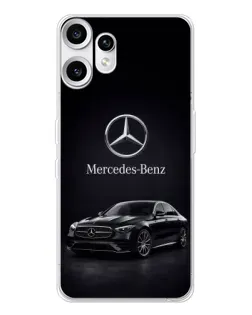 Чехол для Nothing CMF Phone 2 Pro с картинкой «Mercedes — решетка радиатора»