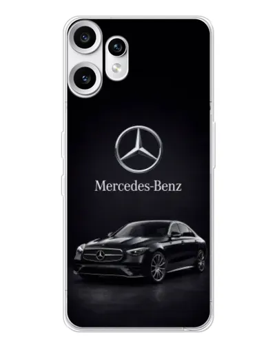 Чехол для Nothing CMF Phone 2 Pro с картинкой «Mercedes — решетка радиатора» Чехол для Nothing CMF Phone 2 Pro с картинкой «Mercedes — решетка радиатора»