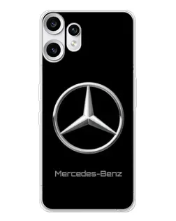 Чехол для Nothing CMF Phone 2 Pro с картинкой «Mercedes Silver Logo»