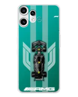 Чехол для Nothing CMF Phone 2 Pro с картинкой «Mercedes AMG Petronas»