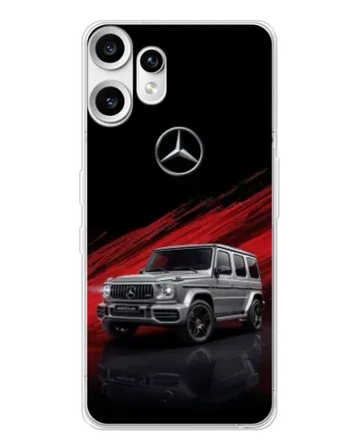 Чехол для Nothing CMF Phone 2 Pro с картинкой «Mercedes G-Class красный» Чехол для Nothing CMF Phone 2 Pro с картинкой «Mercedes G-Class красный»