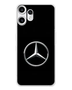 Чехол для Nothing CMF Phone 2 Pro с картинкой «Mercedes классический лого»