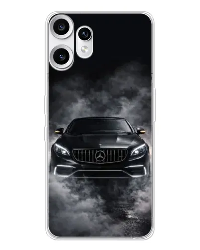 Чехол для Nothing CMF Phone 2 Pro с картинкой «Mercedes в дыму» Чехол для Nothing CMF Phone 2 Pro с картинкой «Mercedes в дыму»