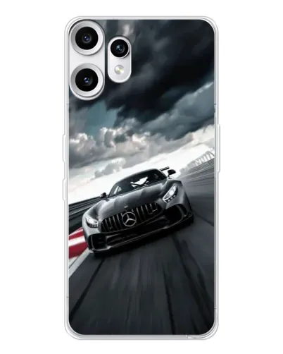 Чехол для Nothing CMF Phone 2 Pro с картинкой «Гоночный Mercedes AMG» Чехол для Nothing CMF Phone 2 Pro с картинкой «Гоночный Mercedes AMG»