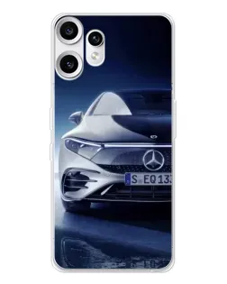 Чехол для Nothing CMF Phone 2 Pro с картинкой «Mercedes EQ — будущее»
