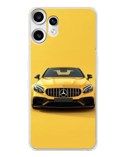 Чехол для Nothing CMF Phone 2 Pro с картинкой «Желтый Mercedes GT» Чехол для Nothing CMF Phone 2 Pro с картинкой «Желтый Mercedes GT»