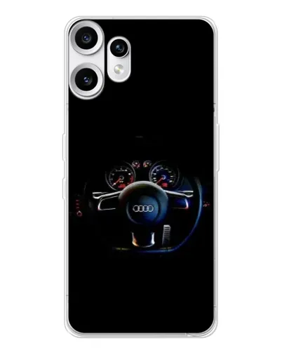 Чохол для Nothing CMF Phone 2 Pro з картинкою «Салон Audi — кермо»