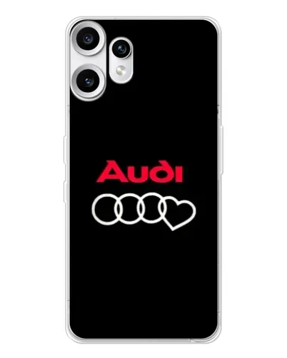 Чохол для Nothing CMF Phone 2 Pro з картинкою «Логотип Audi Heart»
