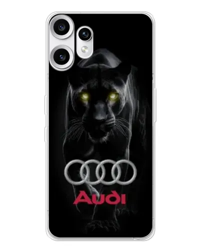 Чохол для Nothing CMF Phone 2 Pro з картинкою «Пантера та Audi»