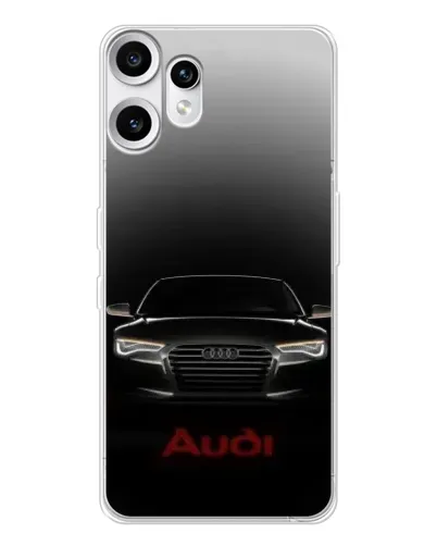Чохол для Nothing CMF Phone 2 Pro з картинкою «Audi — градієнтний контур»