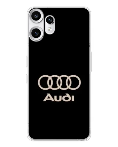 Чохол для Nothing CMF Phone 2 Pro з картинкою «Audi — золотий логотип»