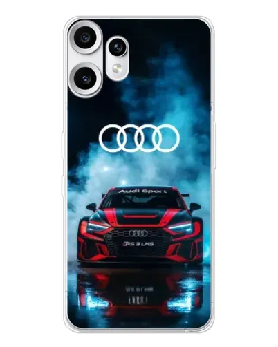 Чохол для Nothing CMF Phone 2 Pro з картинкою «Audi Sport — неон»