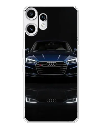 Чохол для Nothing CMF Phone 2 Pro з картинкою «Audi — нічне відображення»