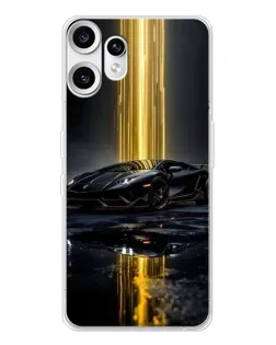 Чохол для Nothing CMF Phone 2 Pro з картинкою «Нічний Lamborghini драйв» Чохол для Nothing CMF Phone 2 Pro з картинкою «Нічний Lamborghini драйв»