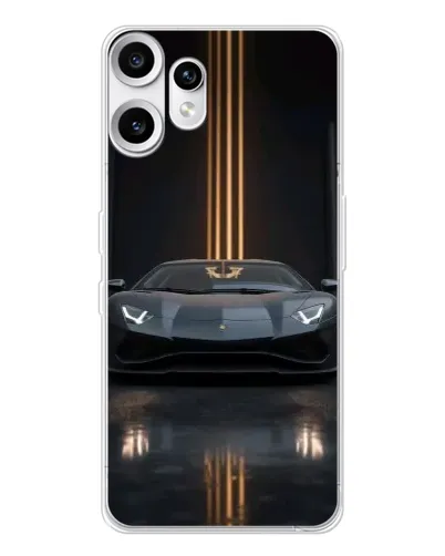 Чохол для Nothing CMF Phone 2 Pro з картинкою «Lamborghini золоті лінії» Чохол для Nothing CMF Phone 2 Pro з картинкою «Lamborghini золоті лінії»