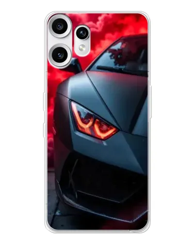 Чохол для Nothing CMF Phone 2 Pro з картинкою «Lamborghini червоне сяйво» Чохол для Nothing CMF Phone 2 Pro з картинкою «Lamborghini червоне сяйво»