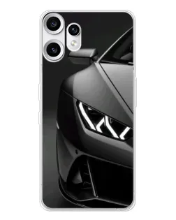 Чохол для Nothing CMF Phone 2 Pro з картинкою «Lamborghini фари деталізація»