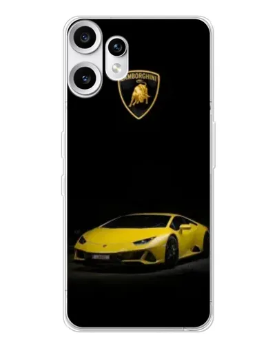 Чохол для Nothing CMF Phone 2 Pro з картинкою «Lamborghini жовтий акцент» Чохол для Nothing CMF Phone 2 Pro з картинкою «Lamborghini жовтий акцент»