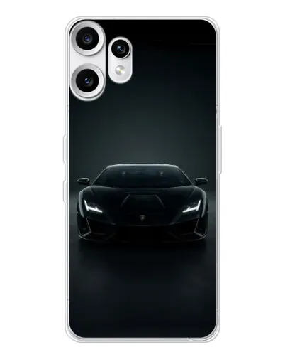 Чохол для Nothing CMF Phone 2 Pro з картинкою «Чорний Lamborghini Aventador» Чохол для Nothing CMF Phone 2 Pro з картинкою «Чорний Lamborghini Aventador»