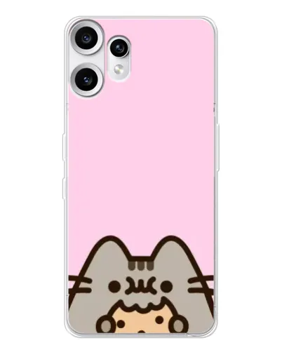 Чехол для Nothing CMF Phone 2 Pro с картинкой «Pusheen и печенье» Чехол для Nothing CMF Phone 2 Pro с картинкой «Pusheen и печенье»