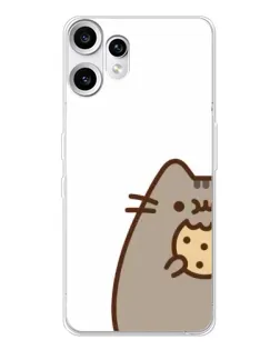 Чехол для Nothing CMF Phone 2 Pro с картинкой «Пушин с печеньем»