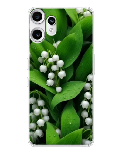 Чехол для Nothing CMF Phone 2 Pro с картинкой «Ландыши в зелени» Чехол для Nothing CMF Phone 2 Pro с картинкой «Ландыши в зелени»
