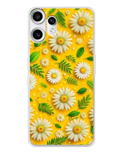 Чехол для Nothing CMF Phone 2 Pro с картинкой «Ромашковое солнце» Чехол для Nothing CMF Phone 2 Pro с картинкой «Ромашковое солнце»