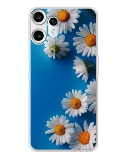 Чехол для Nothing CMF Phone 2 Pro с картинкой «Белоснежные маргаритки» Чехол для Nothing CMF Phone 2 Pro с картинкой «Белоснежные маргаритки»