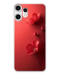 Чехол для Nothing CMF Phone 2 Pro с картинкой «Маковые соцветия» Чехол для Nothing CMF Phone 2 Pro с картинкой «Маковые соцветия»