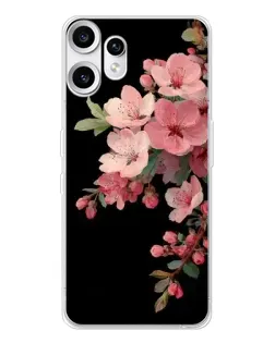 Чехол для Nothing CMF Phone 2 Pro с картинкой «Розовая ветка сакуры» Чехол для Nothing CMF Phone 2 Pro с картинкой «Розовая ветка сакуры»