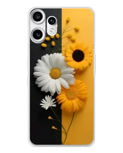 Чехол для Nothing CMF Phone 2 Pro с картинкой «Подсолнух и ромашка» Чехол для Nothing CMF Phone 2 Pro с картинкой «Подсолнух и ромашка»