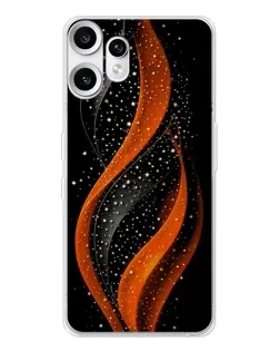 Чехол для Nothing CMF Phone 2 Pro с картинкой «Огненная звездная волна»
