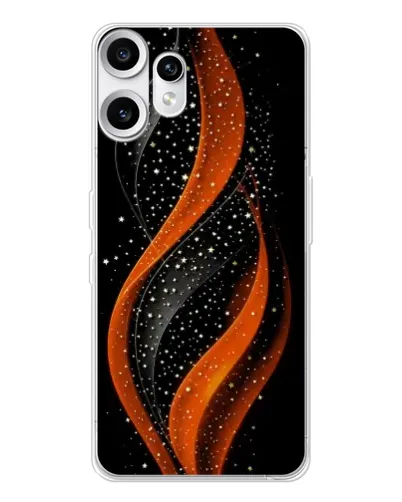Чехол для Nothing CMF Phone 2 Pro с картинкой «Огненная звездная волна»