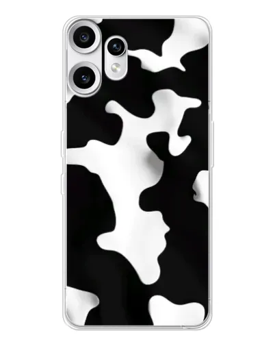 Чехол для Nothing CMF Phone 2 Pro с картинкой «Черно-белое пятно»