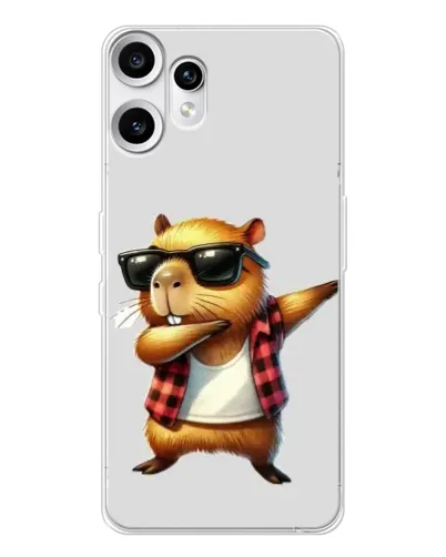 Чохол для Nothing CMF Phone 2 Pro з картинкою «Капібара репер даб»