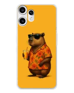 Чохол для Nothing CMF Phone 2 Pro з картинкою «Капібара на відпочинку» Чохол для Nothing CMF Phone 2 Pro з картинкою «Капібара на відпочинку»