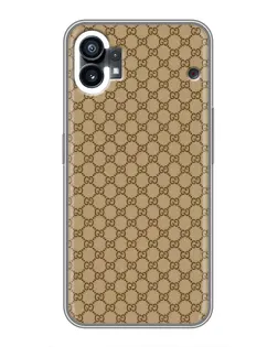 Чохол для Nothing Phone 1 з картинкою «Gucci — класичний беж»