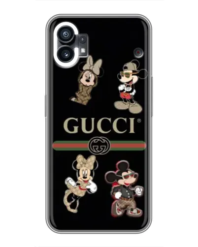 Чохол для Nothing Phone 1 з картинкою «Gucci — герої Disney та монограма» Чохол для Nothing Phone 1 з картинкою «Gucci — герої Disney та монограма»