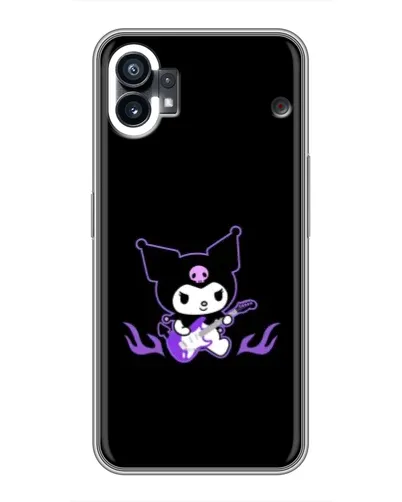 Чехол для Nothing Phone 1 с картинкой «Электрическая Kuromi»