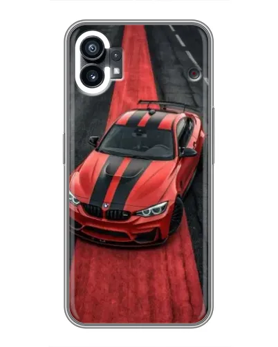 Чехол для Nothing Phone 1 с картинкой «BMW на красной дорожке»