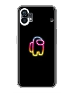 Чехол для Nothing Phone 1 с картинкой «Among Us градиент»