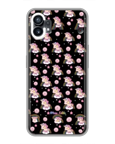 Чехол для Nothing Phone 1 с картинкой «Magic Unicorn паттерн» Чехол для Nothing Phone 1 с картинкой «Magic Unicorn паттерн»