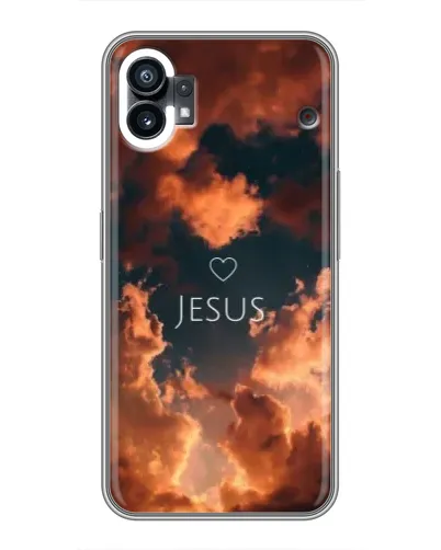 Чехол для Nothing Phone 1 с картинкой «Сияние Имени Jesus» Чехол для Nothing Phone 1 с картинкой «Сияние Имени Jesus»