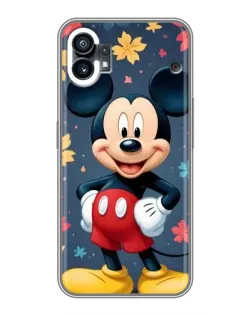 Чехол для Nothing Phone 1 с картинкой «Осенний Mickey Mouse»