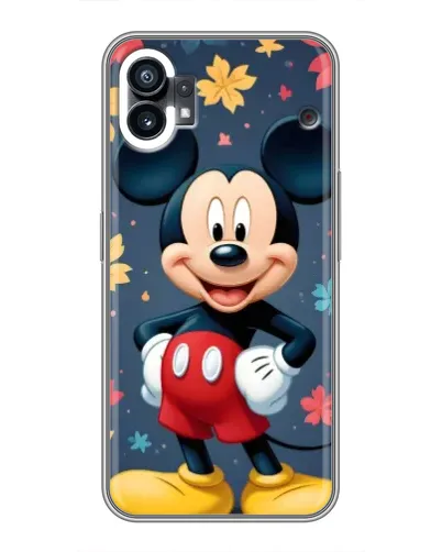 Чехол для Nothing Phone 1 с картинкой «Осенний Mickey Mouse»
