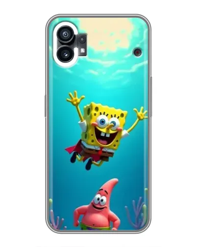 Чохол для Nothing Phone 1 з картинкою «Спанч Боб під водою» Чохол для Nothing Phone 1 з картинкою «Спанч Боб під водою»