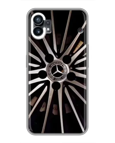 Чехол для Nothing Phone 1 с картинкой «Диск Mercedes»